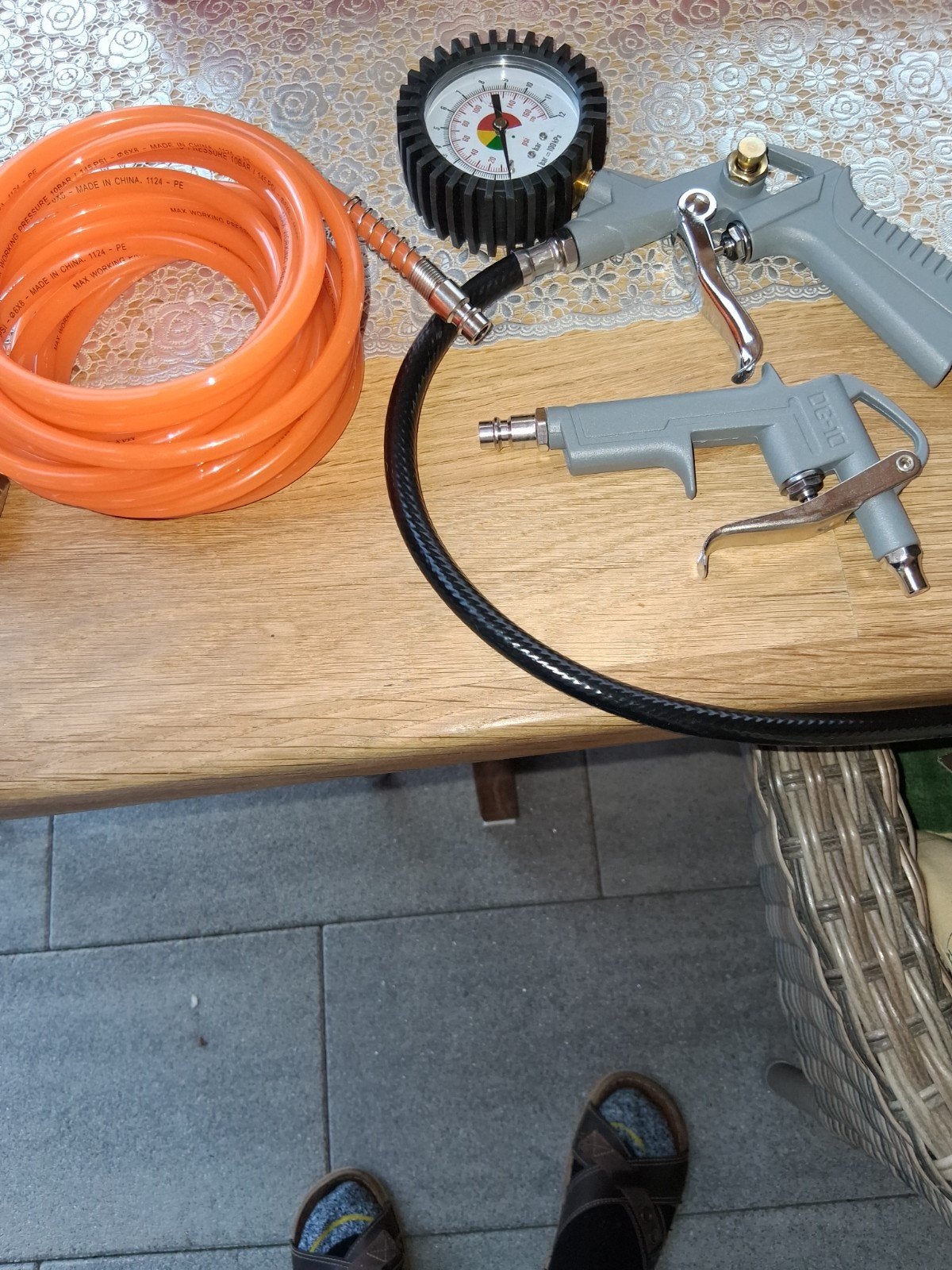 Stanley Kit 6 Compressor Accessoires Set afhalen, Ophalen