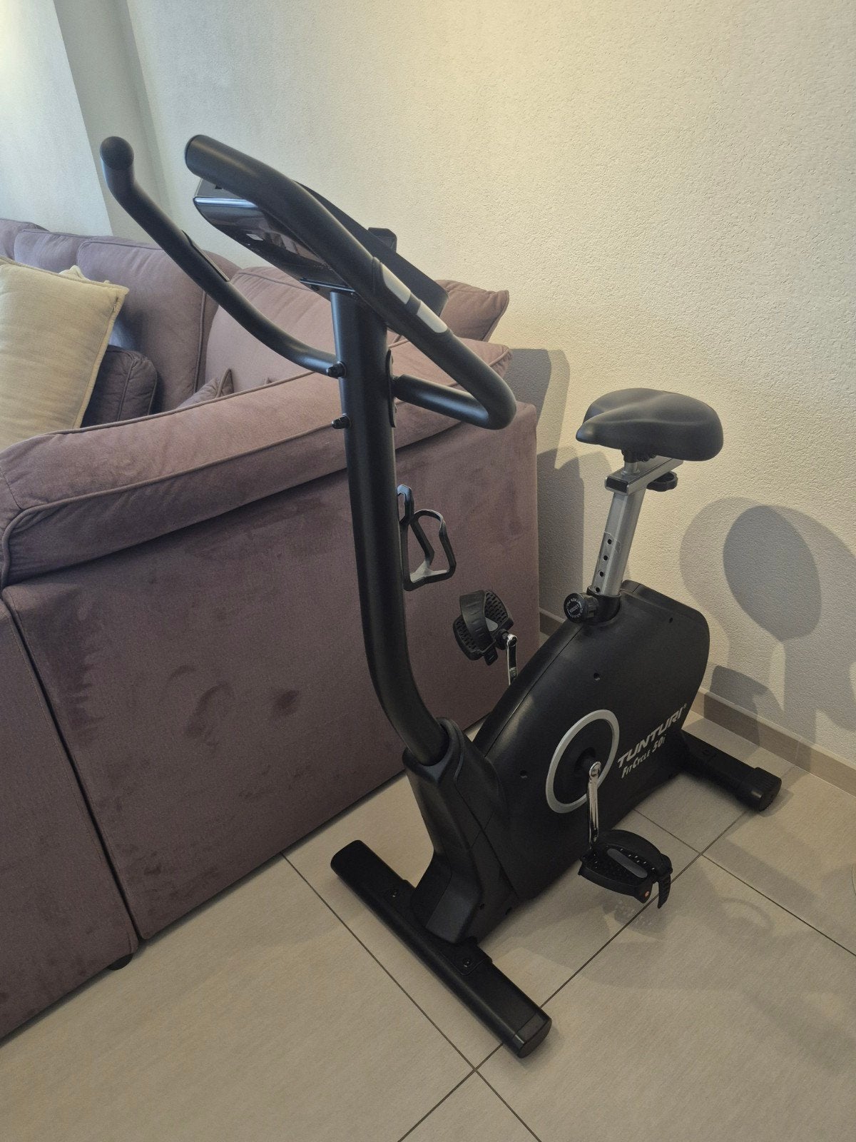 Tunturi FitCycle 50i Hometrainer - Nieuwstaat, Ophalen, Nieuw, Metaal, Benen