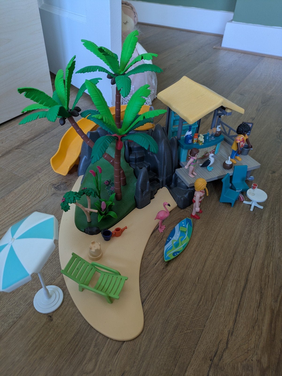 Playmobil 6979 Zon Zee Strand vakantie, Gebouw, Complete set, Zo goed als nieuw, Family fun