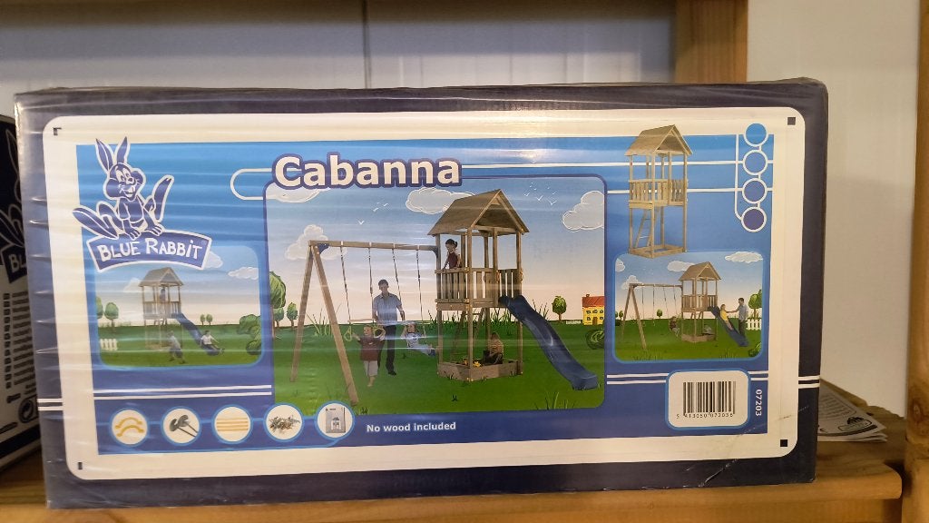 Speeltoren Cabana bouwpakket, Ophalen of Verzenden, Nieuw, Schommel
