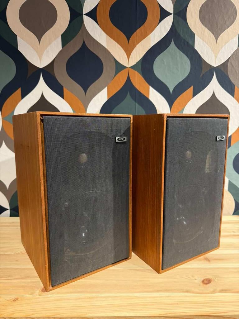 Kef Cresta, mk2 gereviseerd, leuke vintage staat, garantie, Contact@vintageaudiobreda.nl, Zo goed als nieuw, 120 watt of meer