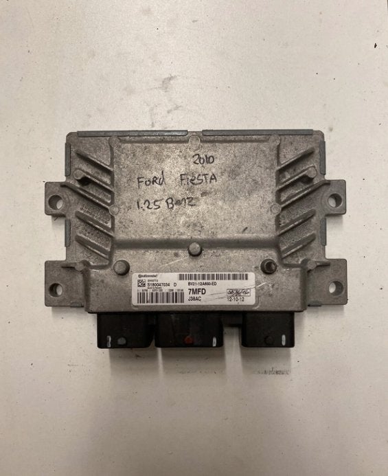 Ford Fiesta VI (JA8) 1.25i (STJB) BV21-12A650-ED Ecu, Ophalen of Verzenden