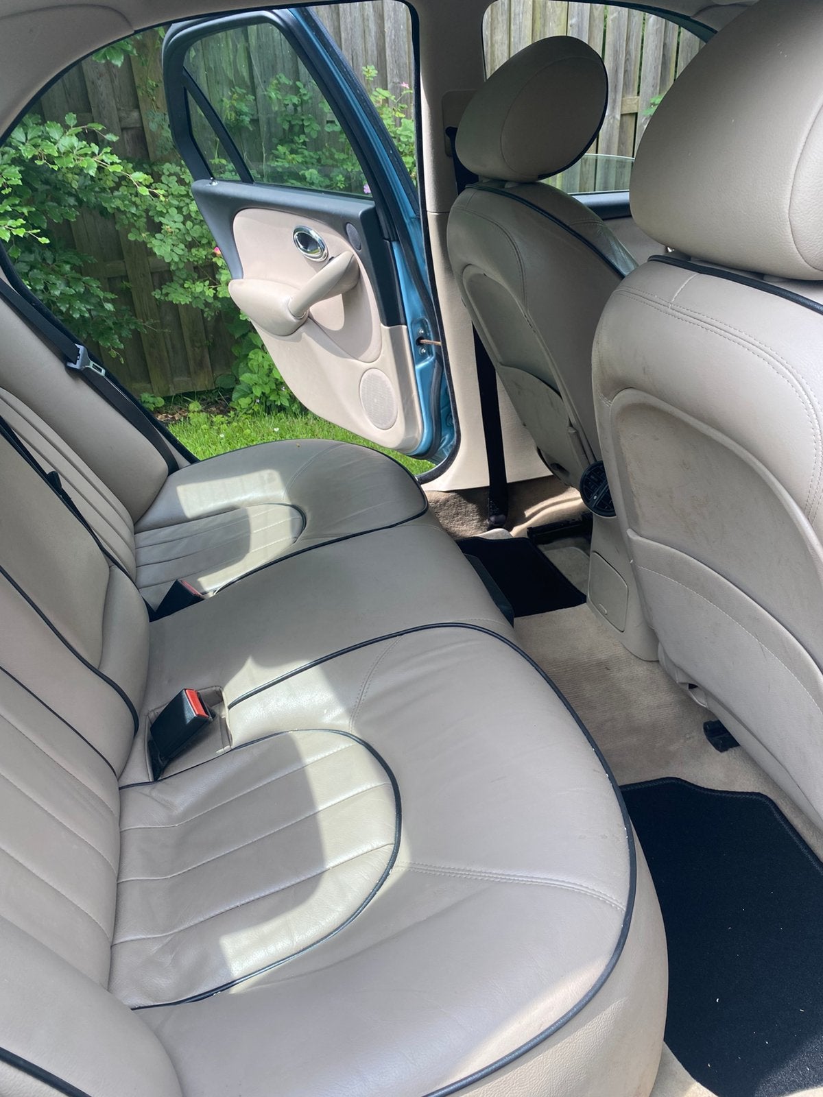 Rover 75 2 liter V6 2003 Blauw, Auto's, 1450 kg, Achterwielaandrijving, Beige, Blauw