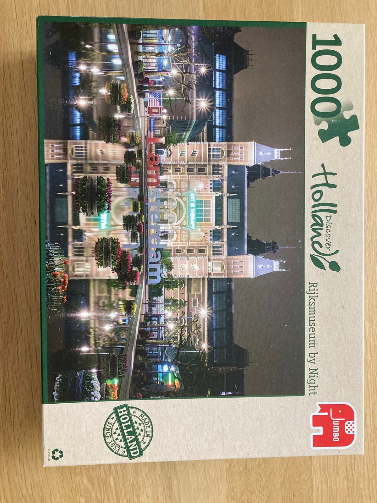Ravensburger Rijksmuseum by night 1000 stukjes, Ophalen of Verzenden, 500 t/m 1500 stukjes, Gebruikt, Legpuzzel