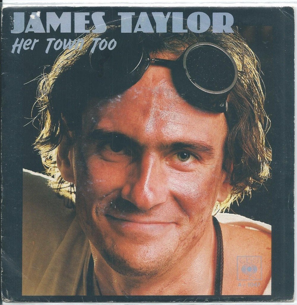 Vinyl Single James Taylor, Ophalen of Verzenden, Gebruikt, Pop
