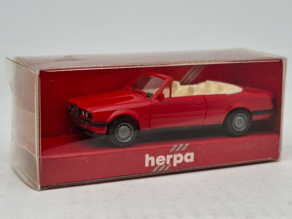 BMW 325i cabriolet - Herpa 1/87, Hobby en Vrije tijd, Modelauto's | 1:87, Verzenden, Zo goed als nieuw, Auto, Herpa