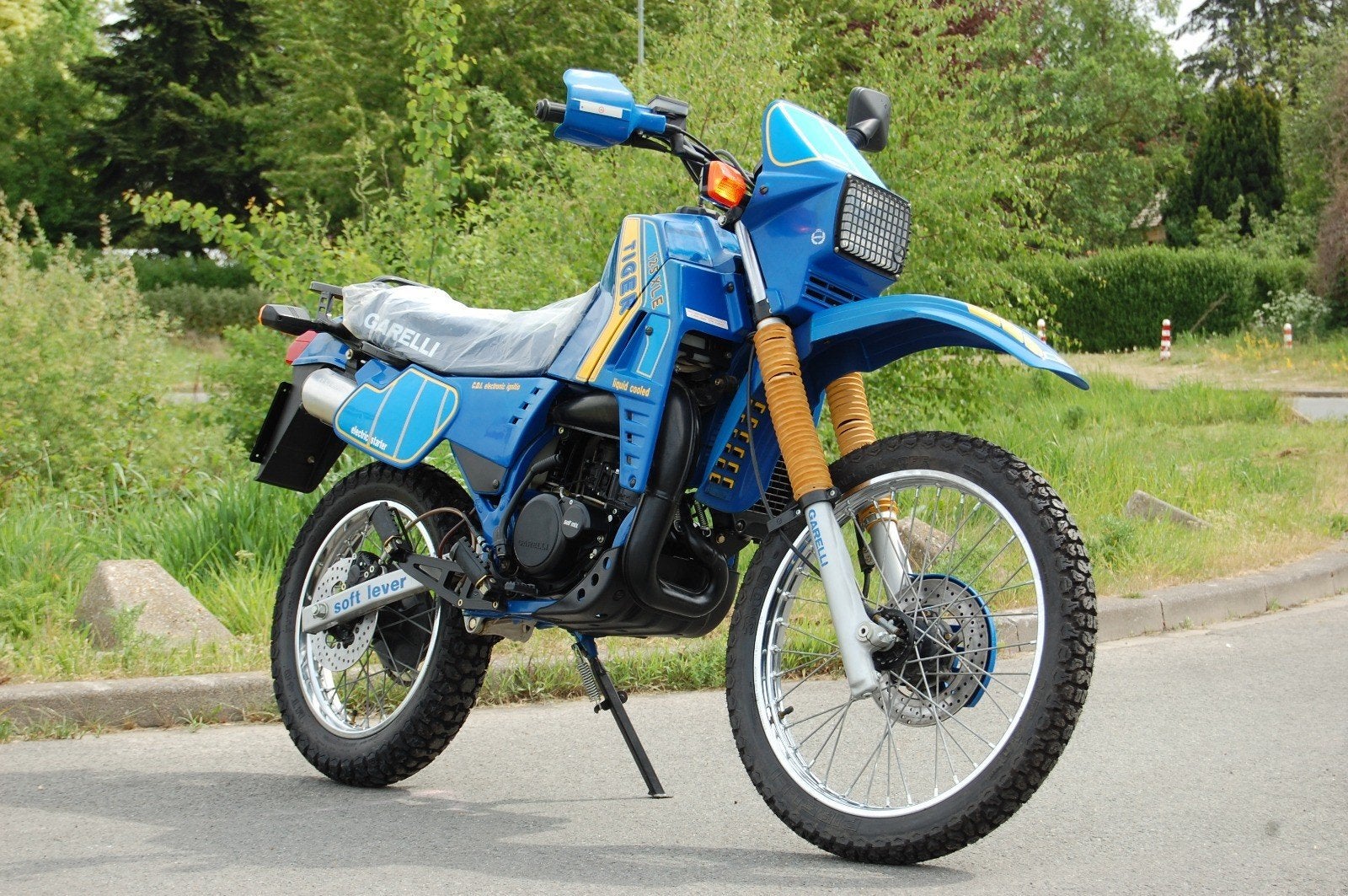 Garelli Tiger XLE | 125cc | 2 takt | 3 KM | NIEUW | NOS!, Motoren, Nieuw, Handgeschakeld, 1 cilinder, Crossmotor