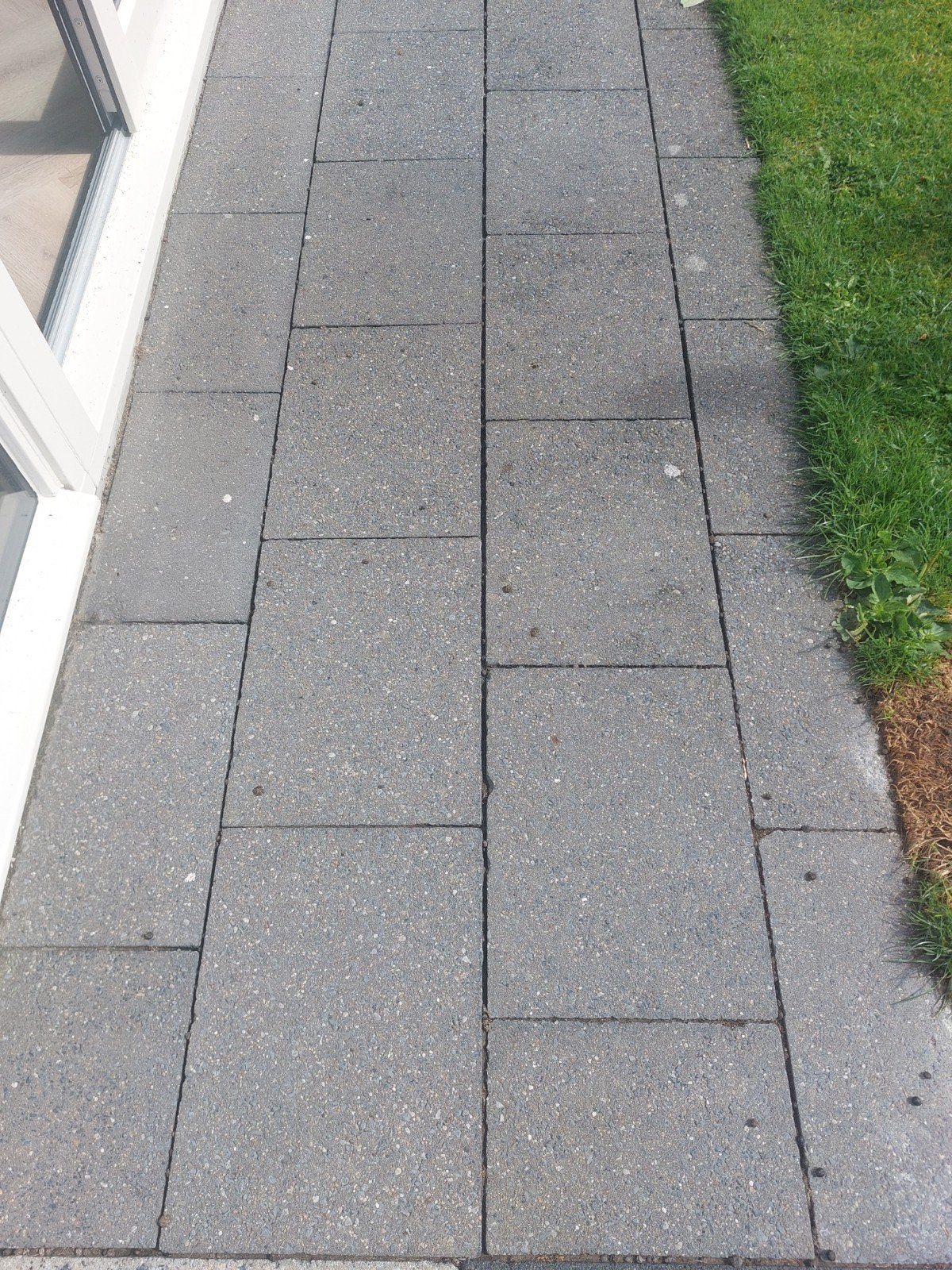 Gratis grijze Tuintegels 60x60, 50x50, 40x30, Ophalen, Gebruikt, Beton, Terrastegels