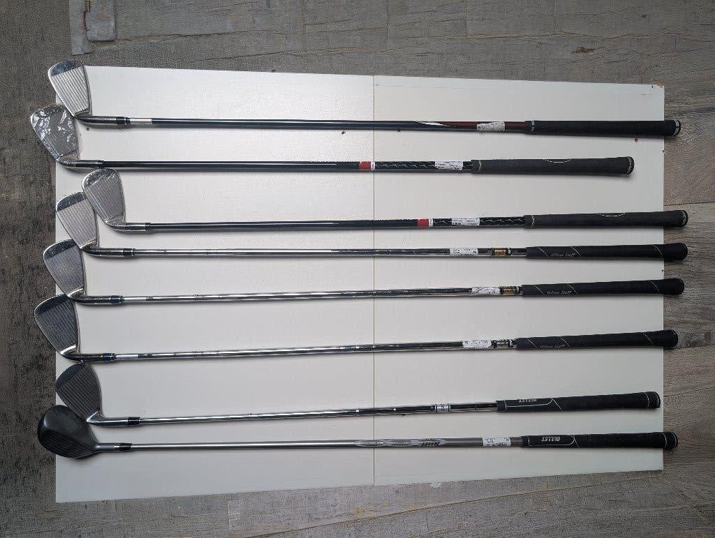 Golf Clubs, sticks, Wilson Staff, BULLET, Golf Pride, MDGOLF, Ophalen of Verzenden, Zo goed als nieuw, Club, Overige merken