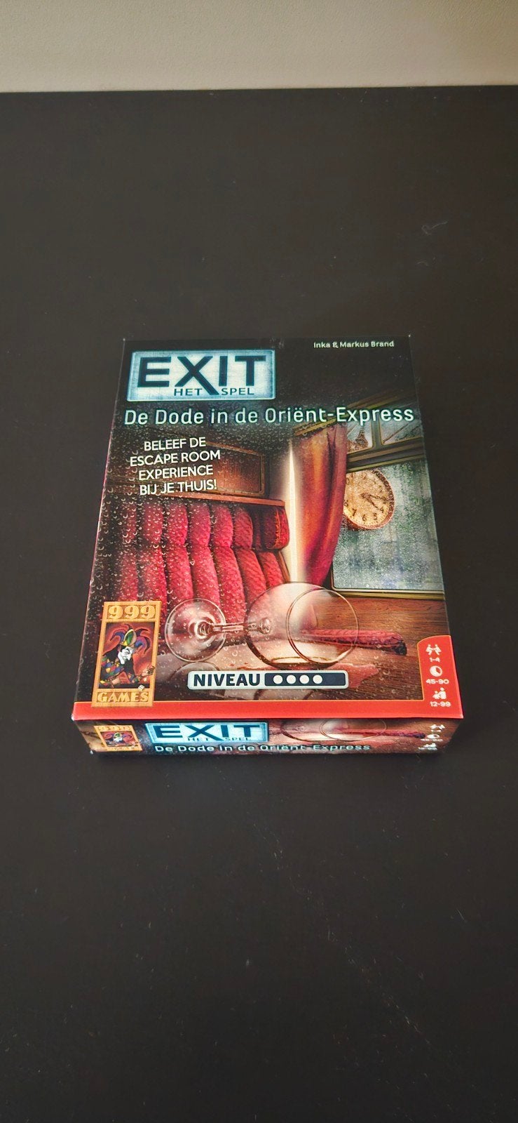 EXIT Het Spel: De Dode in de Oriënt-Express, Een of twee spelers, Ophalen of Verzenden, Zo goed als nieuw, KOSMOS