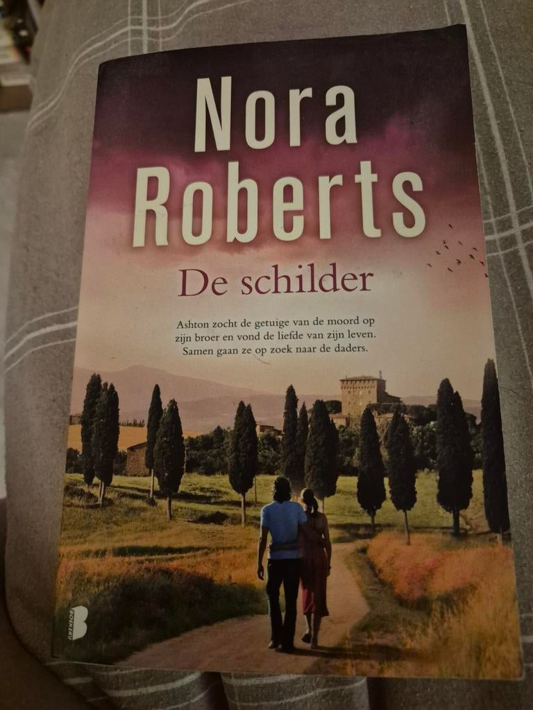 Nora Roberts - De schilder (Thriller/Roman), Boeken, Romans, Zo goed als nieuw, Nederland, Ophalen of Verzenden