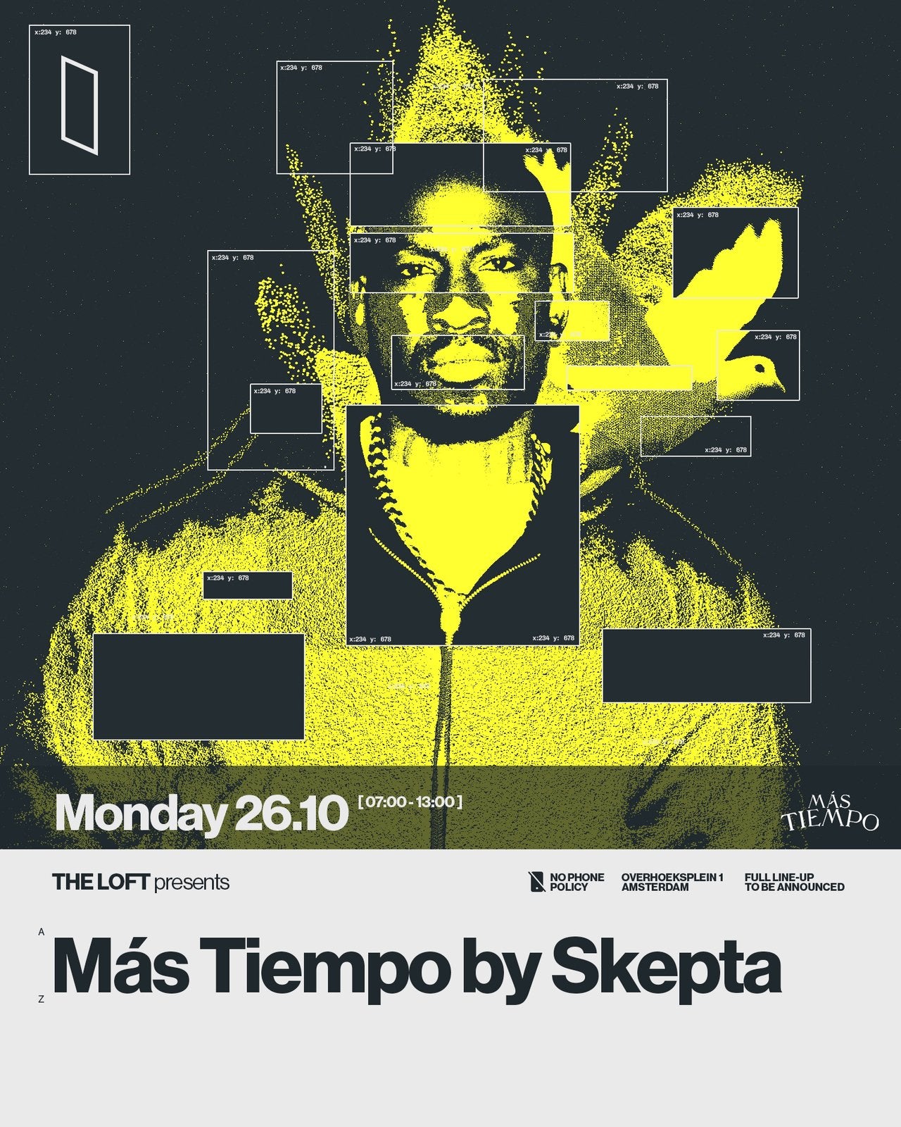 Mas Tiempo by Skepta LOFT [4x], Tickets en Kaartjes, Drie personen of meer, Oktober