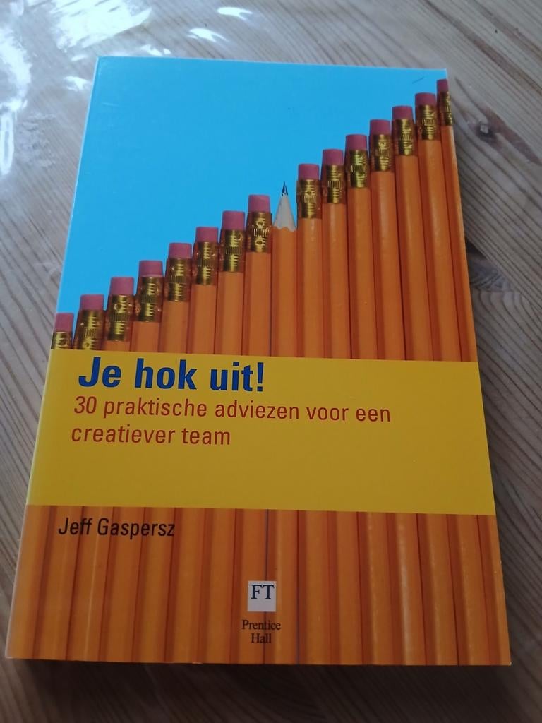 Je hok uit! 30 adviezen voor een creatiever team - Jeff Gasp, Ophalen of Verzenden, Zo goed als nieuw, Jeff Gaspersz