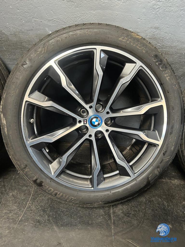 Originele BMW X3 X4 G01 G02 Style 699M 20 inch breedset antr, -, -, Banden en Velgen, Ophalen of Verzenden