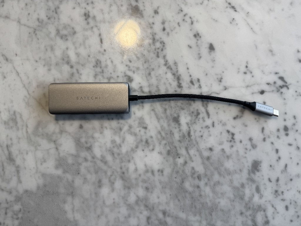 Satechi 4-In-1 USB-C Hub met 2.5 Gigabit Ethernet, Computers en Software, Laptop, Satechi, Ophalen of Verzenden, Zo goed als nieuw