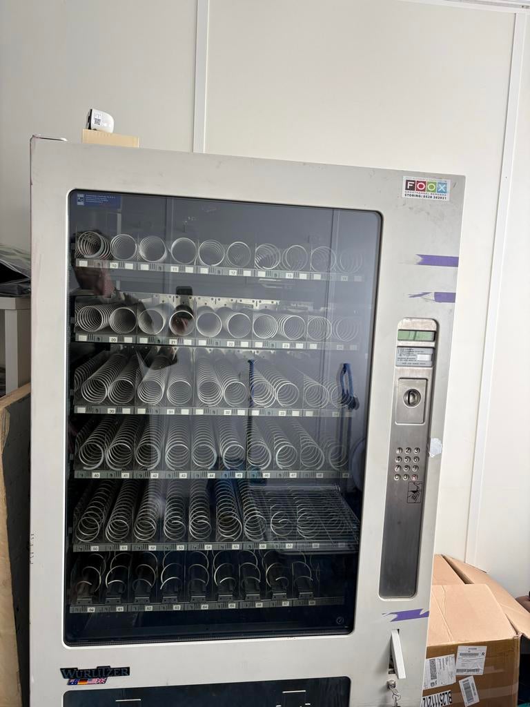 Wurlitzer Vending automaat, Ophalen, Gebruikt