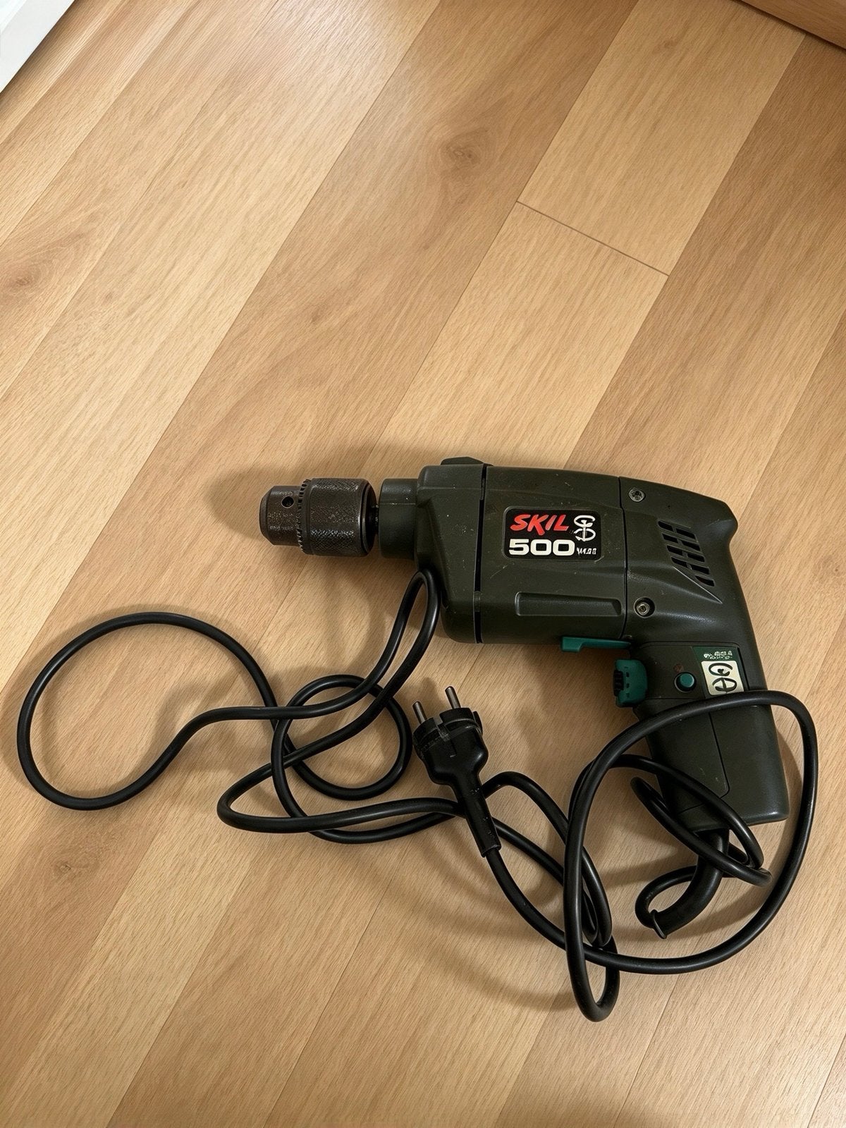 Skil 500W Boormachine met Vari-Tronic en Boorset, Boormachine, Gebruikt, Variabele snelheid, Ophalen of Verzenden