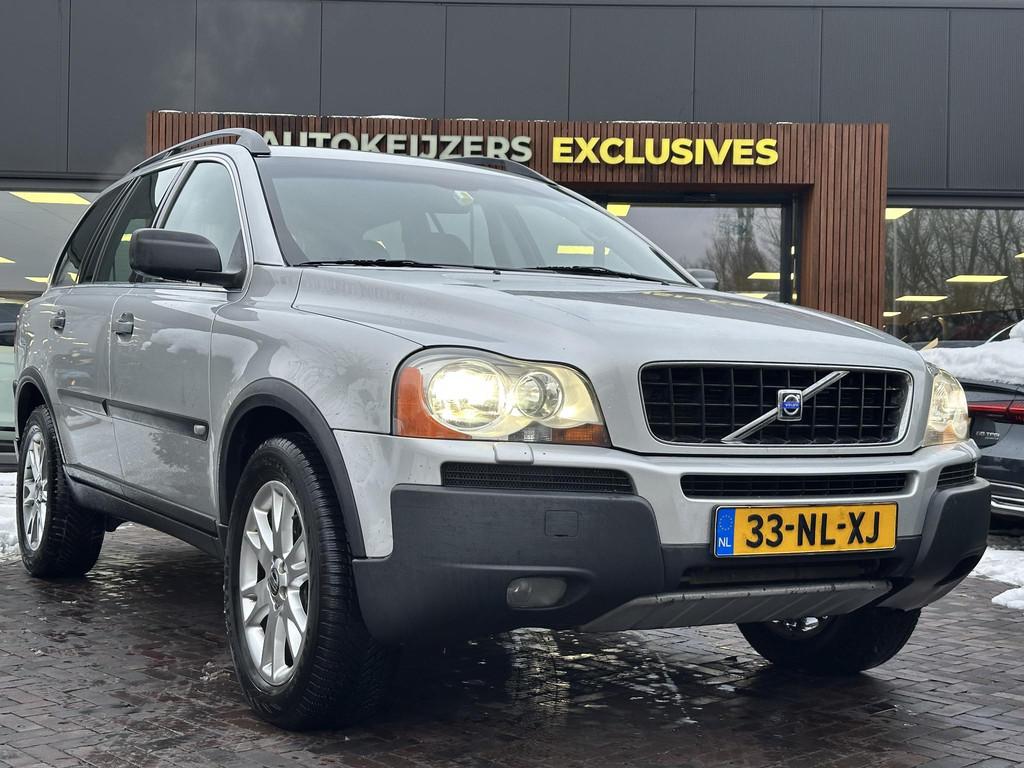 Volvo XC90 2.9 T6 Exclusive 7 persoons leer, Auto's, Automatische klimaatregeling, Gebruikt, Zwart, 138 €/maand