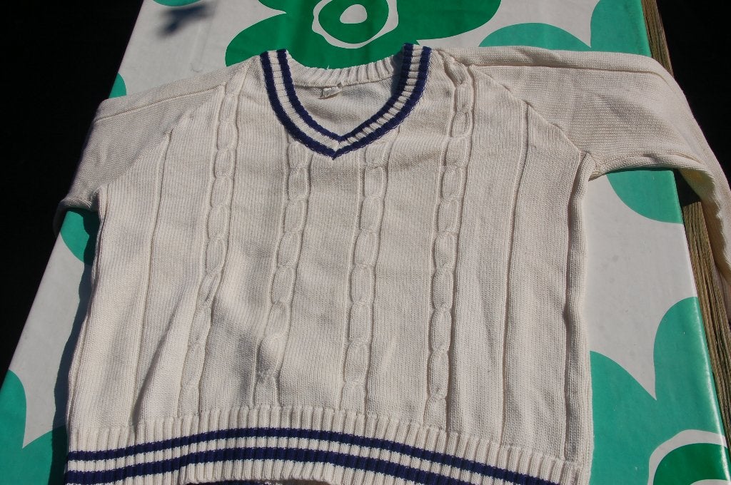 Trui Vintage, Ophalen of Verzenden, Zo goed als nieuw, Maat 38/40 (M), Wit