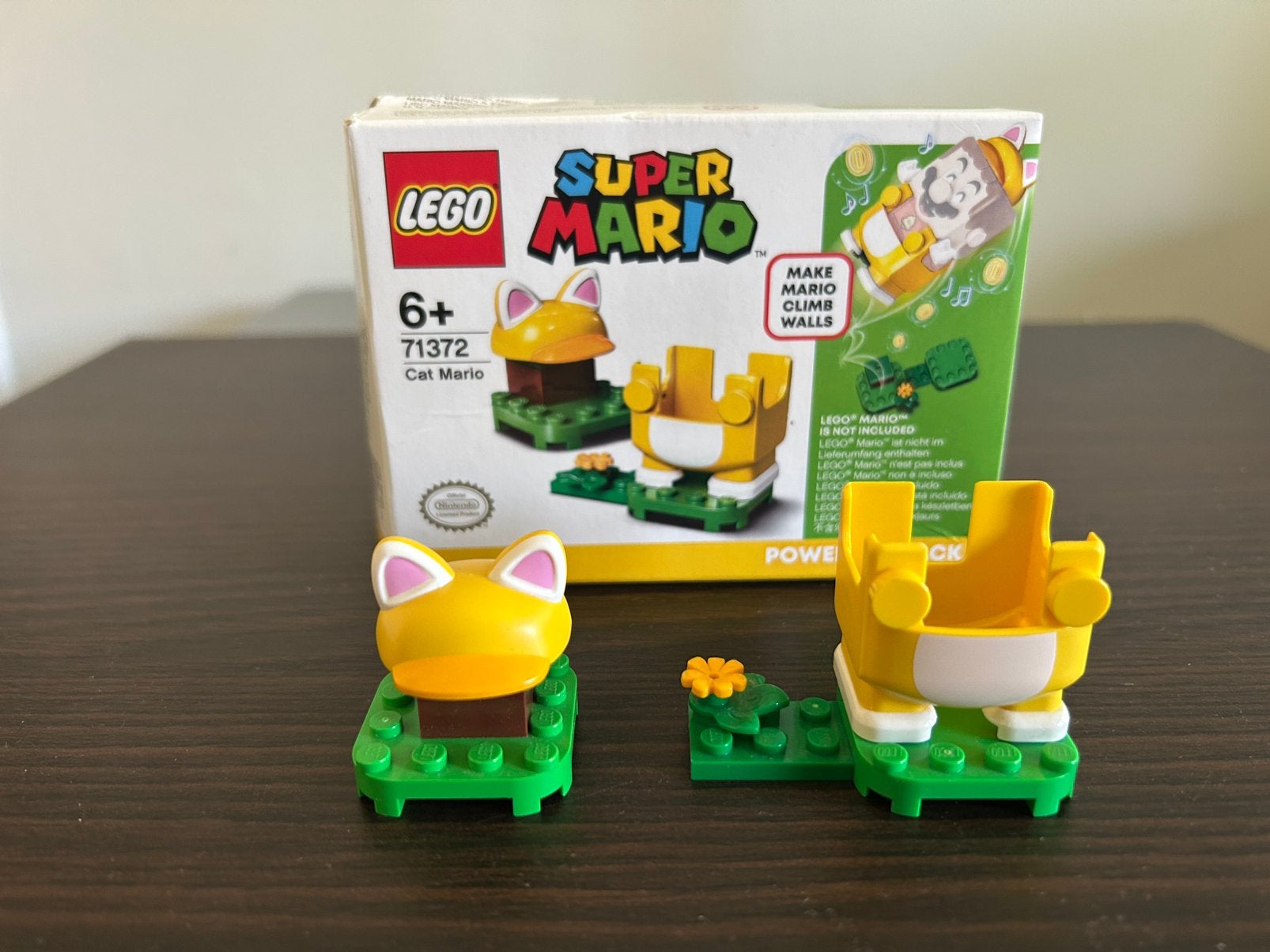Lego Mario 71372 Cat Mario power-up pack, Ophalen of Verzenden, Zo goed als nieuw