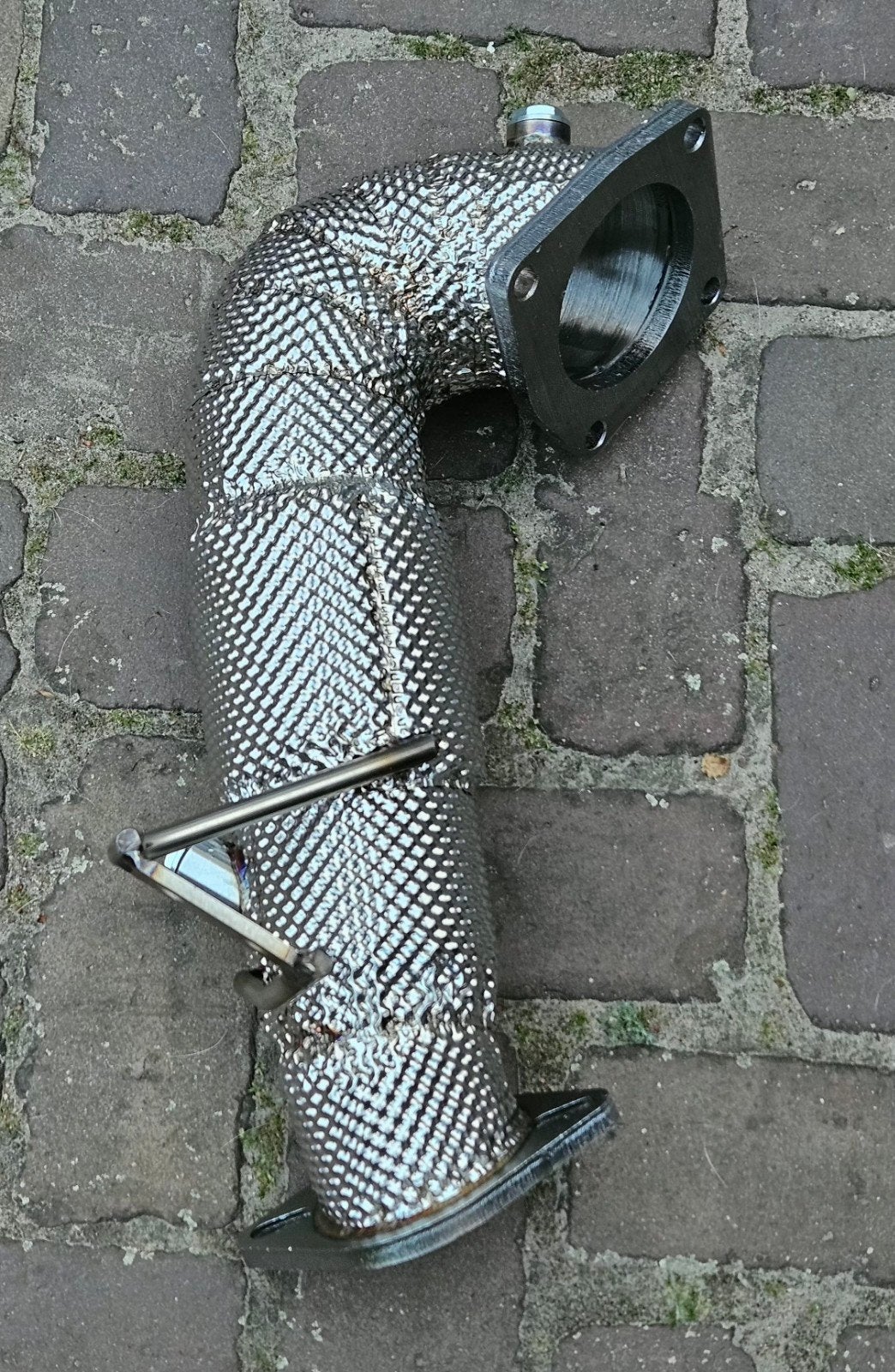 Uitlaat rvs downpipe 200 cells hitteschild HYUNDAI I30N ZIE, Ophalen of Verzenden, PERFORMANCE-EXHAUST.NL, INFO@PERFORMANCE-EXHAUST.NL