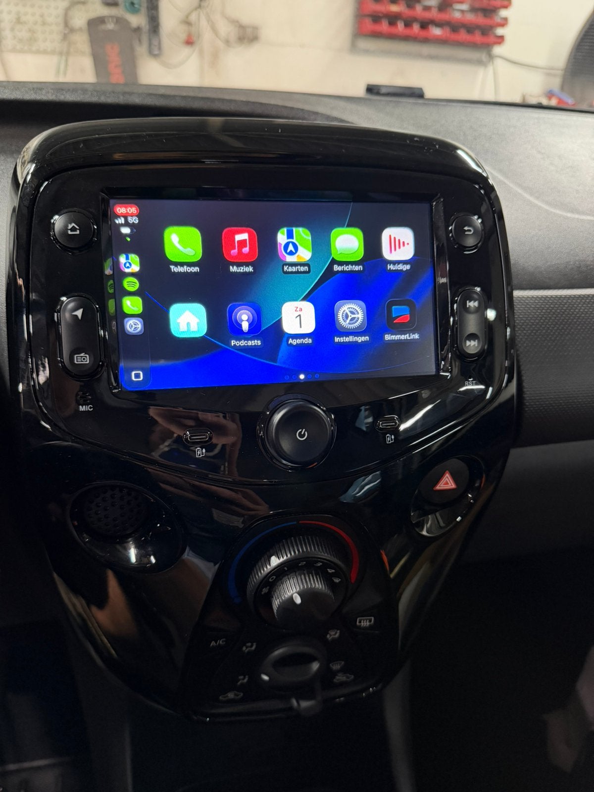 Apple Carplay / Android auto Aygo, Citroën C1 & Peugeot 108, Auto diversen, Autoradio's, Ophalen of Verzenden, Nieuw