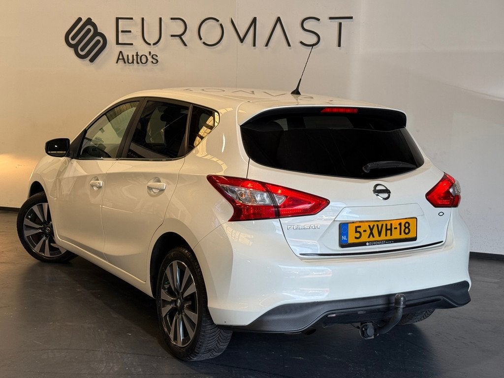 Nissan Pulsar 1.2 DIG-T Connect Edition Navi Airco Cruise Ca, Auto's, Nissan, Voorwielaandrijving, Euro 5, Gebruikt, 4 cilinders