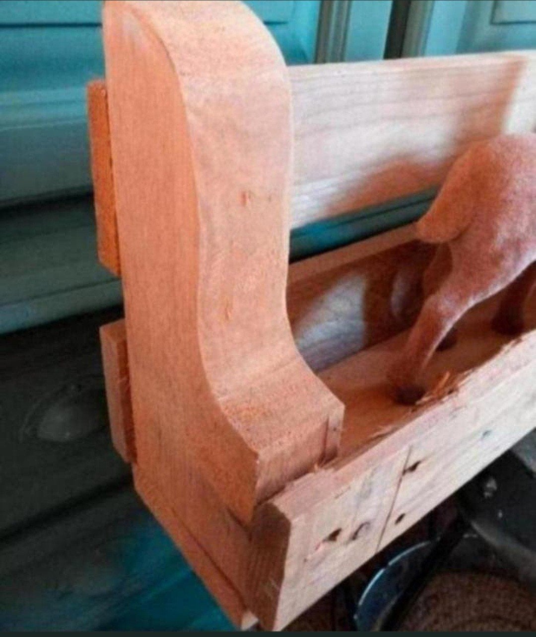 Houten landelijke plantenbak, Tuin en Terras, Ophalen of Verzenden, Nieuw, Rechthoekig, Hout