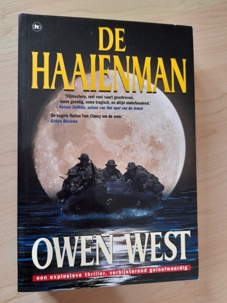 DE HAAIENMAN  Owen West, Ophalen of Verzenden, Gelezen