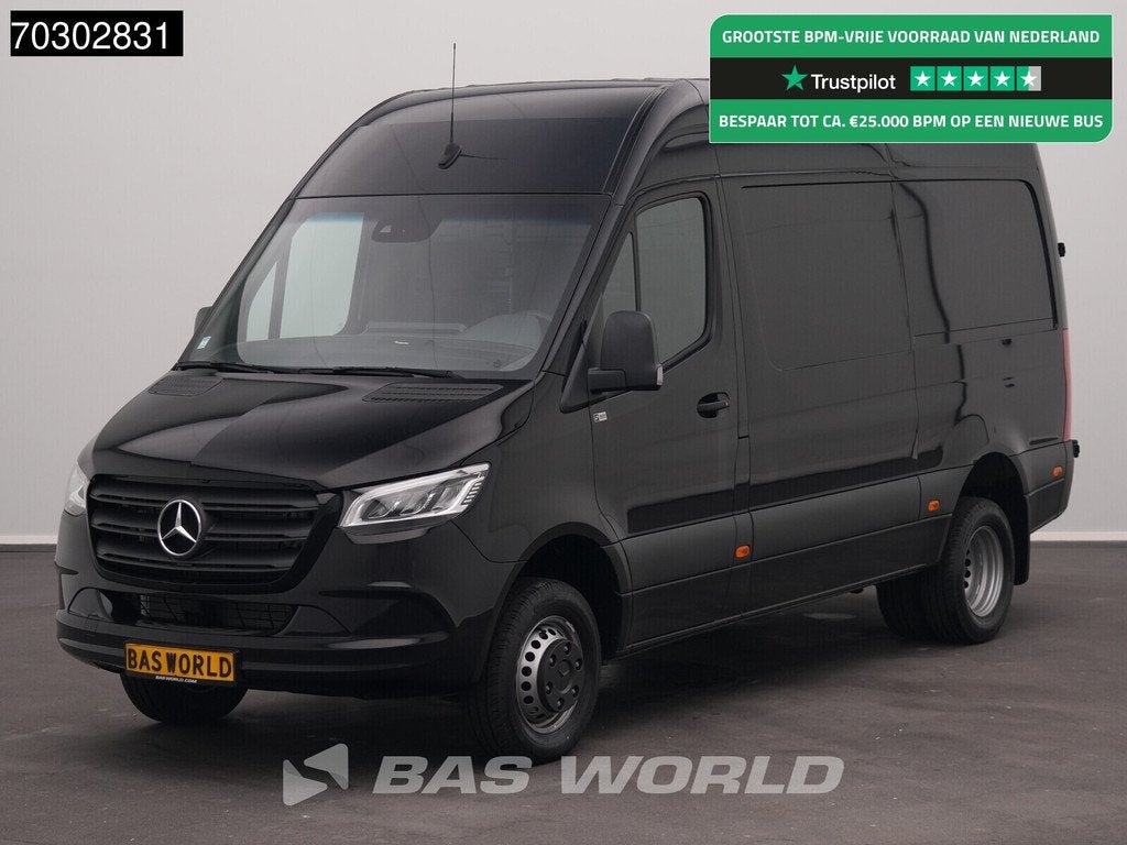 Mercedes Sprinter 519 CDI Automaat Dubbellucht L2H2 Navi Air, Auto's, Bestelauto's, Automaat, Stof, Euro 6, 2000 kg