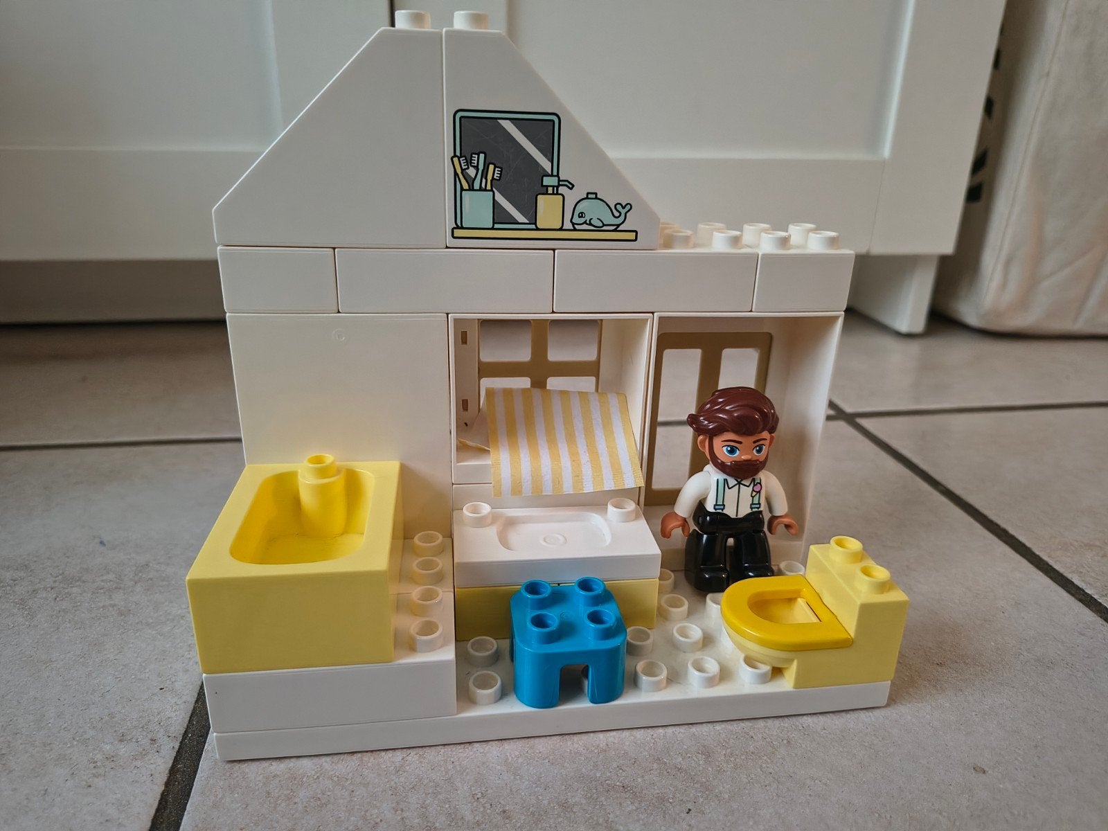 lego duplo huisje, Ophalen of Verzenden, Zo goed als nieuw, Duplo
