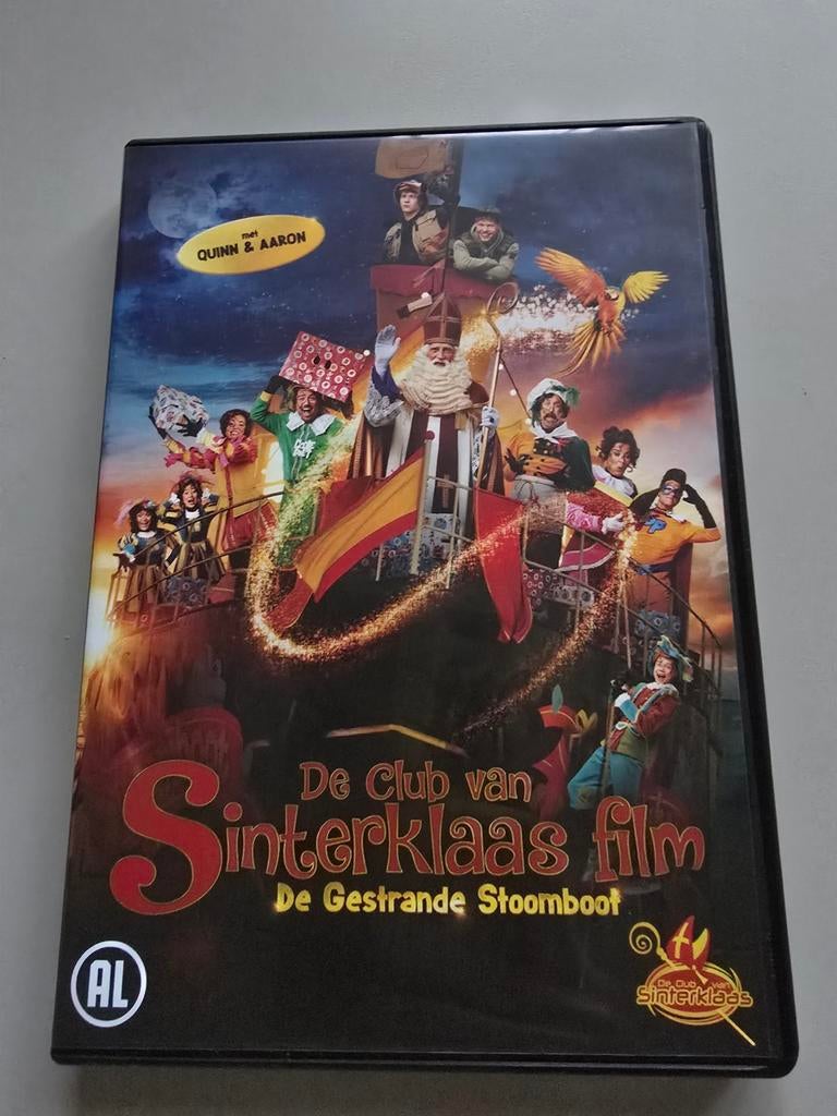 Dvd de club van sinterklaas de gestrande stoomboot, Alle leeftijden, Ophalen of Verzenden, Zo goed als nieuw, Komedie