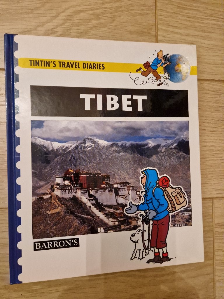 Tintin's Travel Diaries: Tibet, Eén stripboek, Daniel de Bruycker & Martine Noblet, Ophalen of Verzenden, Zo goed als nieuw