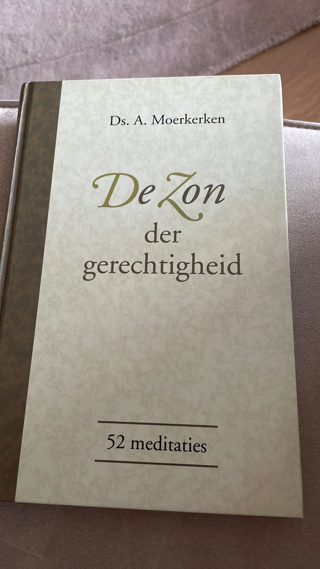 A. Moerkerken - De Zon der gerechtigheid, Ophalen of Verzenden, Zo goed als nieuw, A. Moerkerken