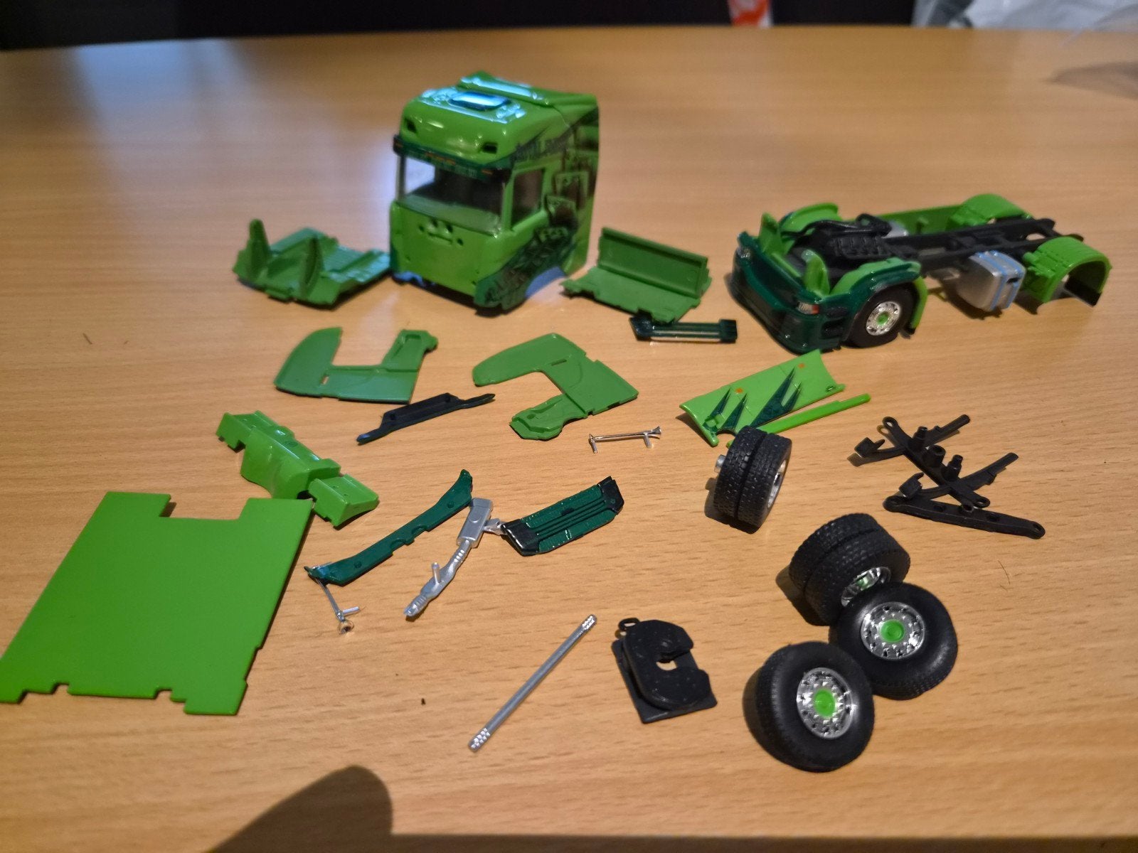 1/50 Royal Flush next gen Scania, Ophalen of Verzenden, Gebruikt, Bus of Vrachtwagen, Tekno