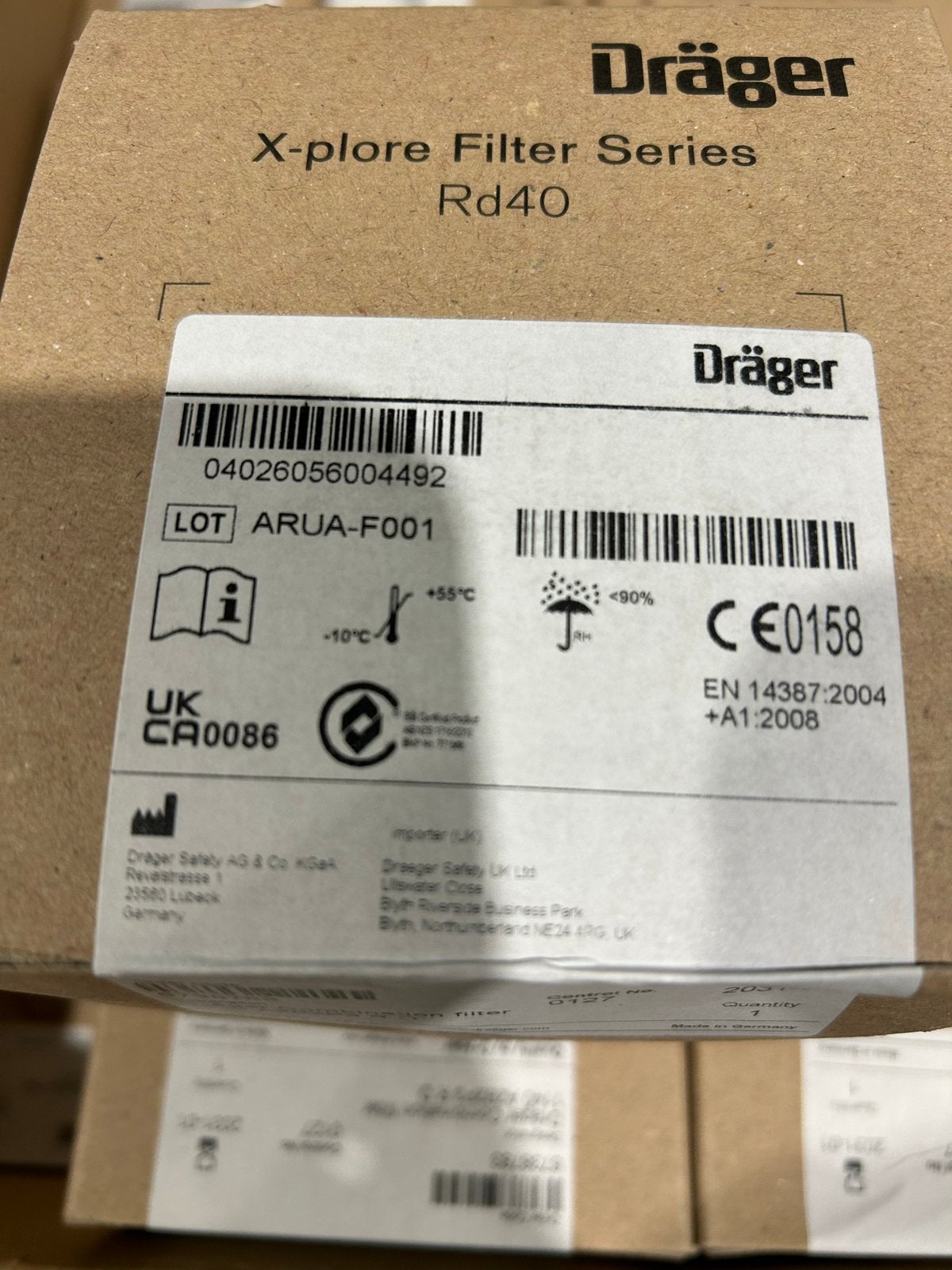 Dräger X-plore Filter Series Rd40 A2B2P3 R D Combinatiefilte, Ophalen of Verzenden, Nieuw, Accessoires