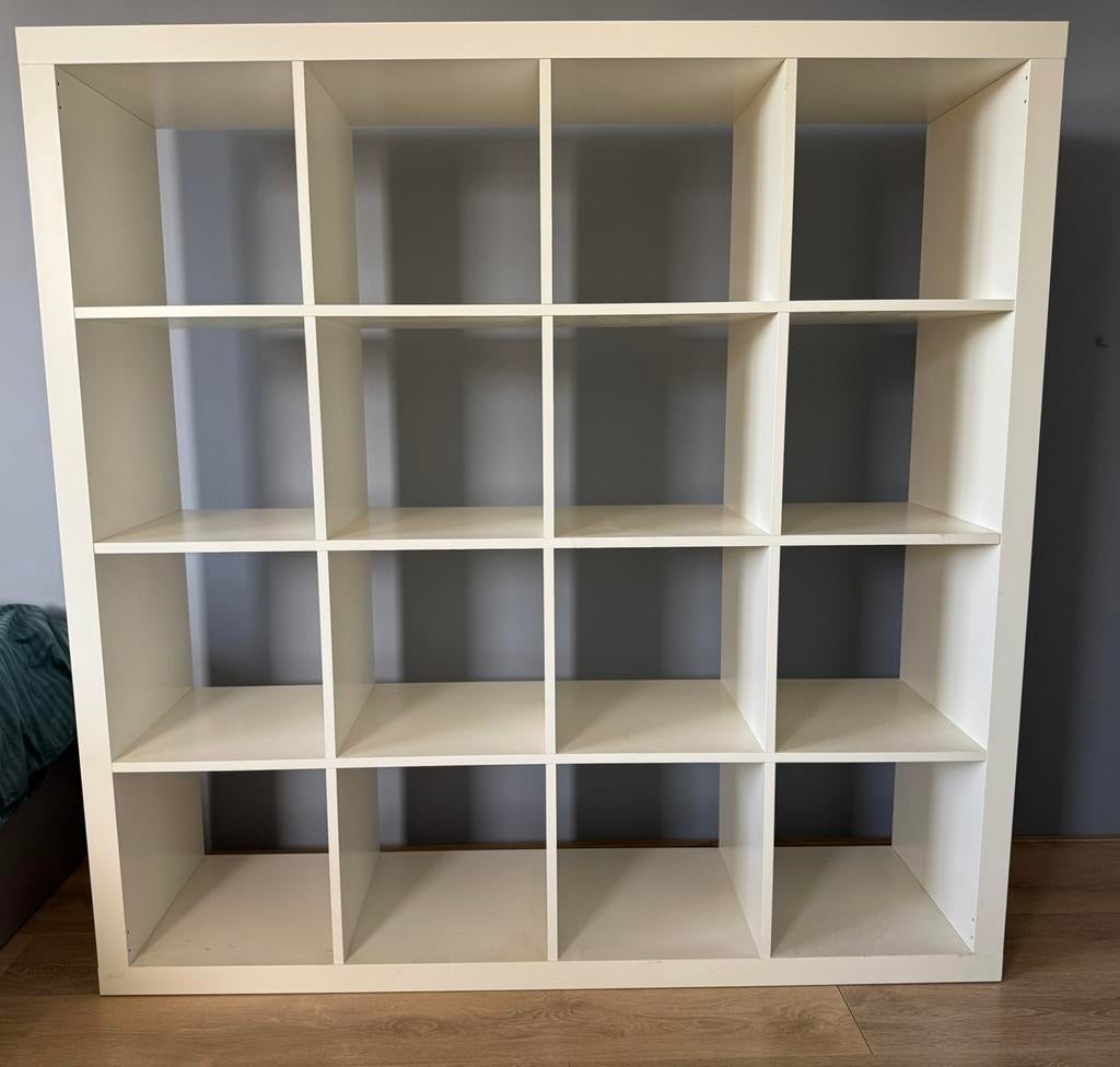 Kallax (boeken)kast 4x4, Huis en Inrichting, Ophalen, Gebruikt, 100 tot 150 cm, 100 tot 150 cm