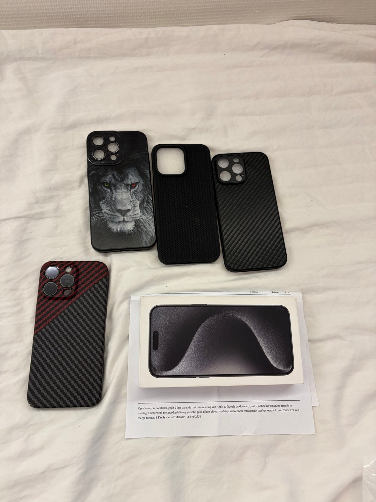 iPhone 15 Pro Max 512 GB Black Titanium, Telecommunicatie, Mobiele telefoons | Apple iPhone, 512 GB, Zwart, Ophalen of Verzenden