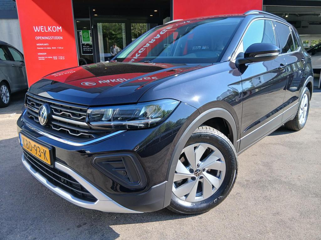 Volkswagen T-Cross 1.0 TSI Life Edition, 12 maanden, Gebruikt, 116 pk, Zwart