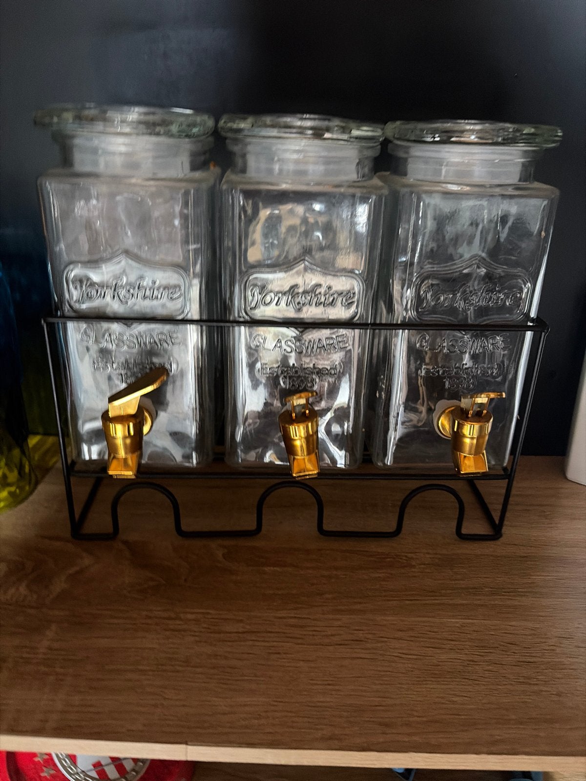 Yorkshire Glassware Voorraadpotten met Kraantje, Ophalen, Voorraadpot, Overige merken, Glas