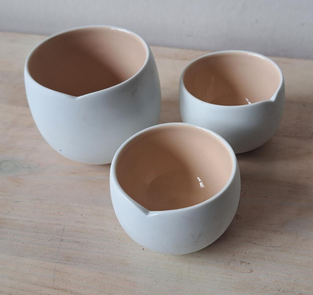 3x India Mahdavi nespresso kopjes, Ophalen of Verzenden, Glas, Overige stijlen, Kop(pen) en/of Schotel(s)