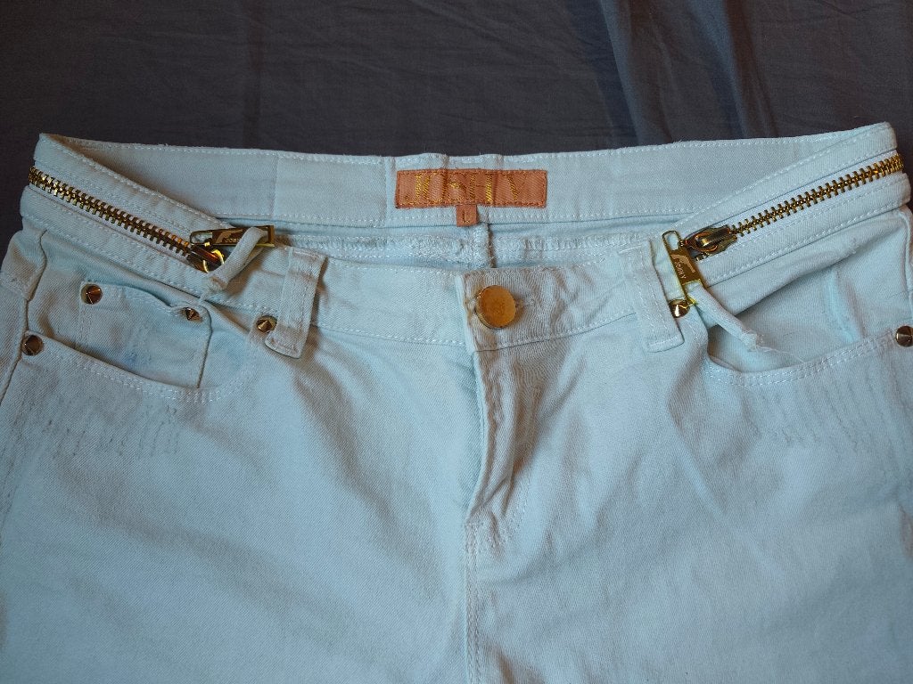 Broek van josh v en een trui van het merk essentiel antwerp, Ophalen, Zo goed als nieuw, Maat 38/40 (M)