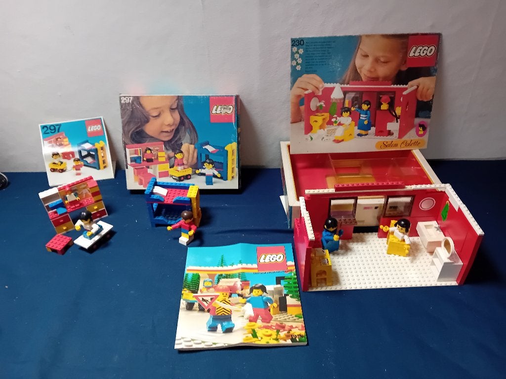 Lego vintage., Ophalen of Verzenden, Gebruikt, Complete set