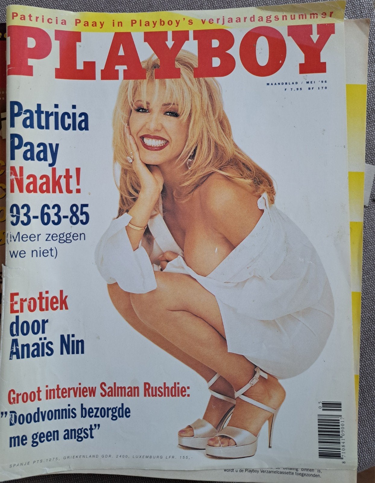 Vintage Playboy Patricia Paay mei 1996, Ophalen of Verzenden, Gelezen, Lichaam en Geest