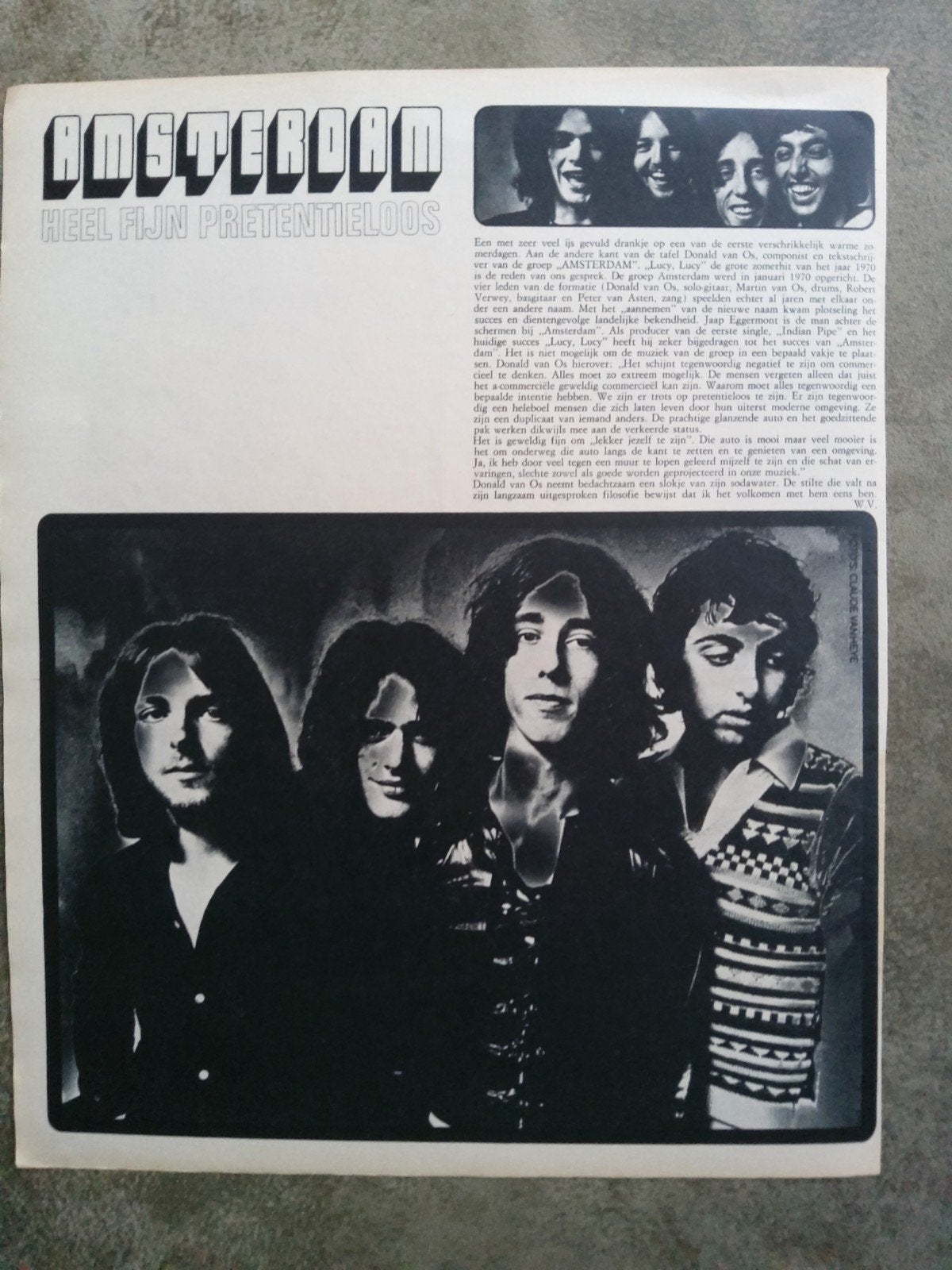 nederbeat:  Amsterdam  muziek expres  1970, Ophalen of Verzenden, Gebruikt, Boek, Tijdschrift of Artikel
