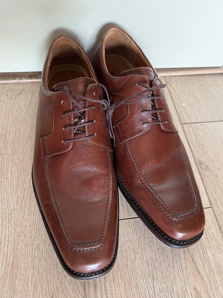 Nette en modieuze heren schoenen van Floris van BOMMEL, Bruin, Floris van Bommel, Ophalen of Verzenden, Zo goed als nieuw
