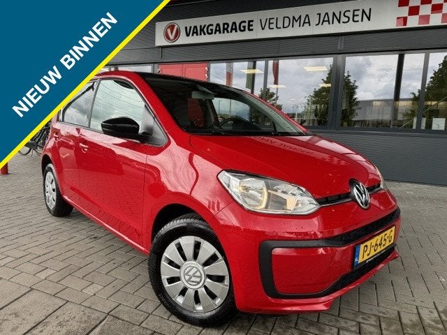 Volkswagen up! 1.0 BMT MOVE UP! 5-DRS. + AIRCO (bj 2017), Auto's, Volkswagen, Voorwielaandrijving, Stof, Gebruikt, Handgeschakeld