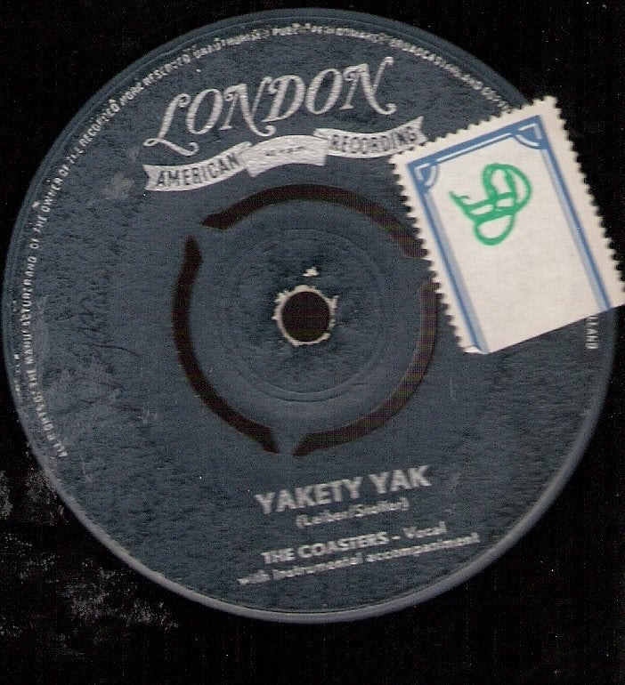 Coasters- Yakety Yak & Zing! Went the Strings - R&B 1958, Ophalen, Gebruikt