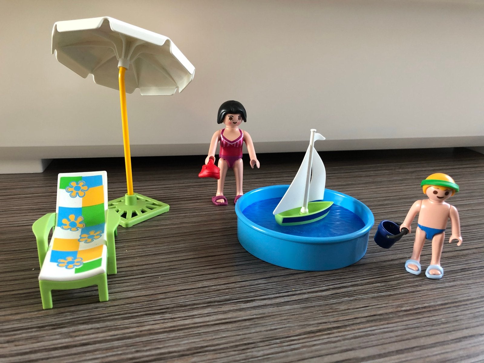 Playmobil 4864: kinderbadje, Kinderen en Baby's, Speelgoed | Playmobil, Ophalen of Verzenden, Zo goed als nieuw, Complete set