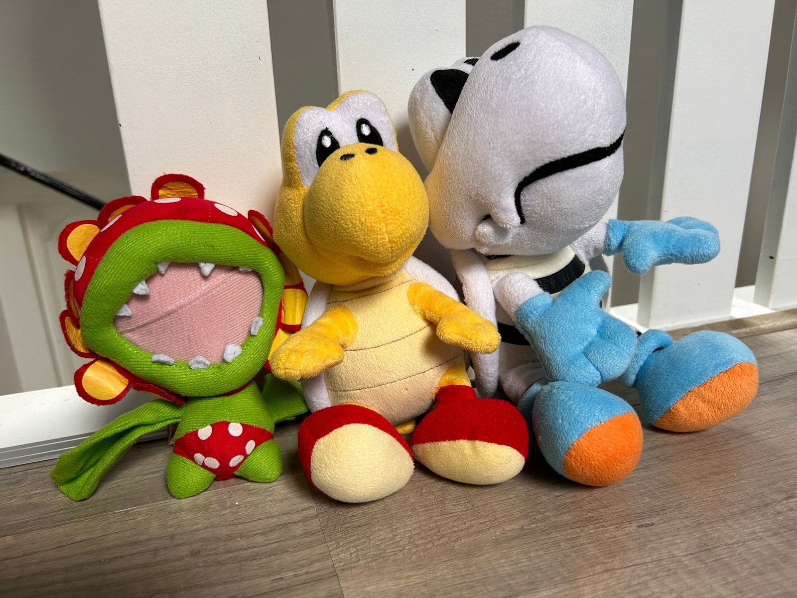 Mario figuren Dry Bones, Petey Piranha en Red  Koopa Troopa, Ophalen of Verzenden, Zo goed als nieuw, Overige typen